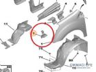 Citroen Berlingo Çamurluk Bağlantı Sacı 784661 7846.61