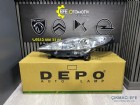 Peugeot 207 Ön Far Sol Mercekli  620896