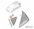 Peugeot 207 Sw Kelebek Camı Sağ Arka 8569SX