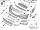 Peugeot 3008 Mk Tampon Alt Parça 9805220380