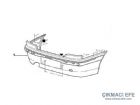 Peugeot 406 Arka Tampon 7410N1 7410.N1